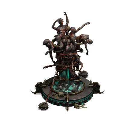 Hell - Ghost Totem 3D model_4