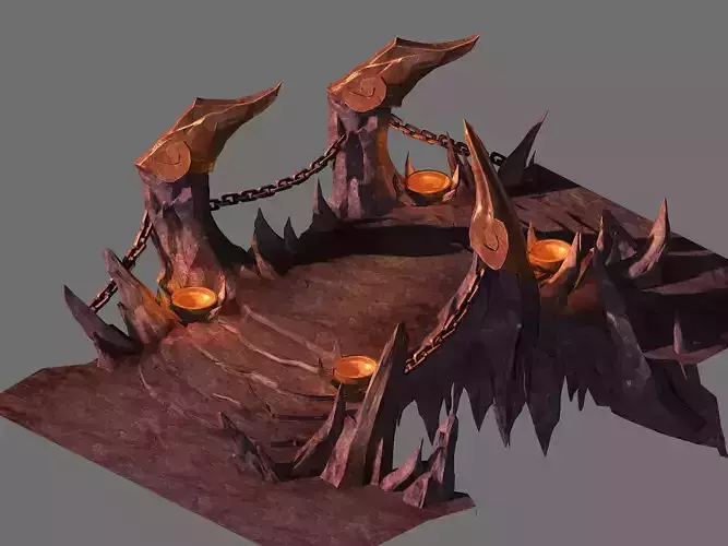 Game Model - Hell Stone Bridge
