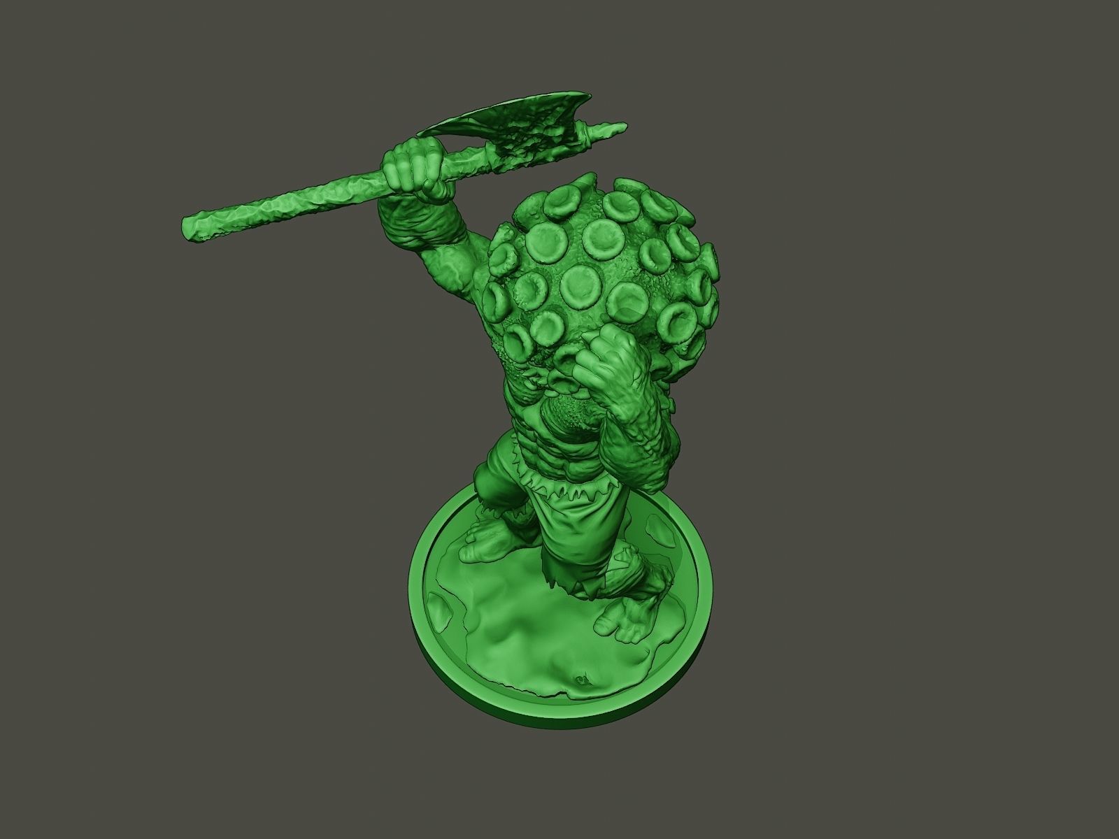 Humanoid virus 0002 3D print model_14