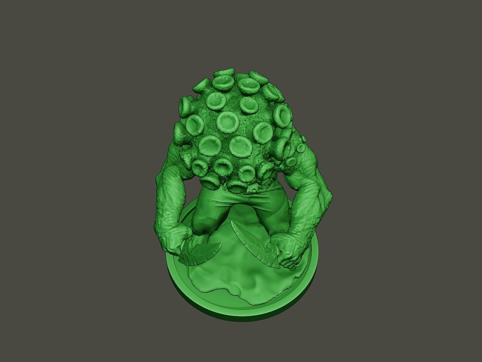 Humanoid virus 0003 3D print model_13