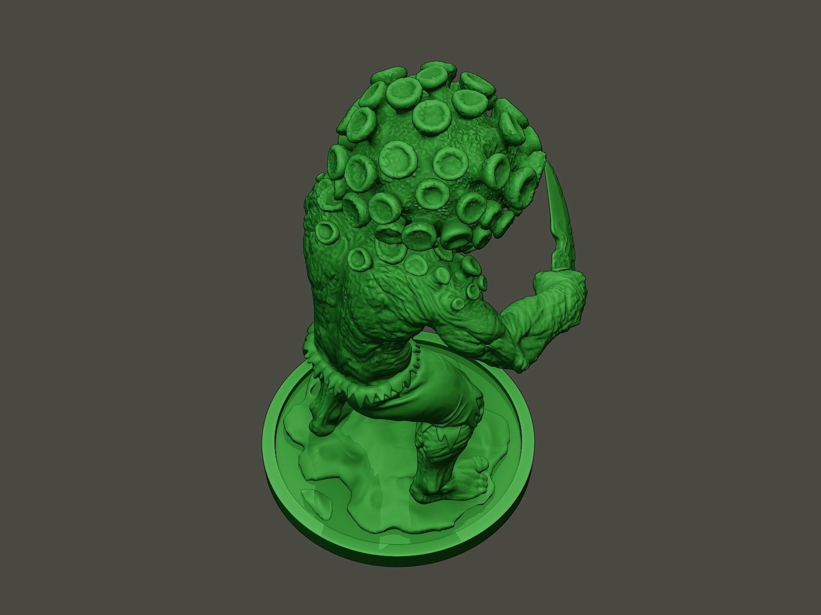 Humanoid virus 0003 3D print model_21