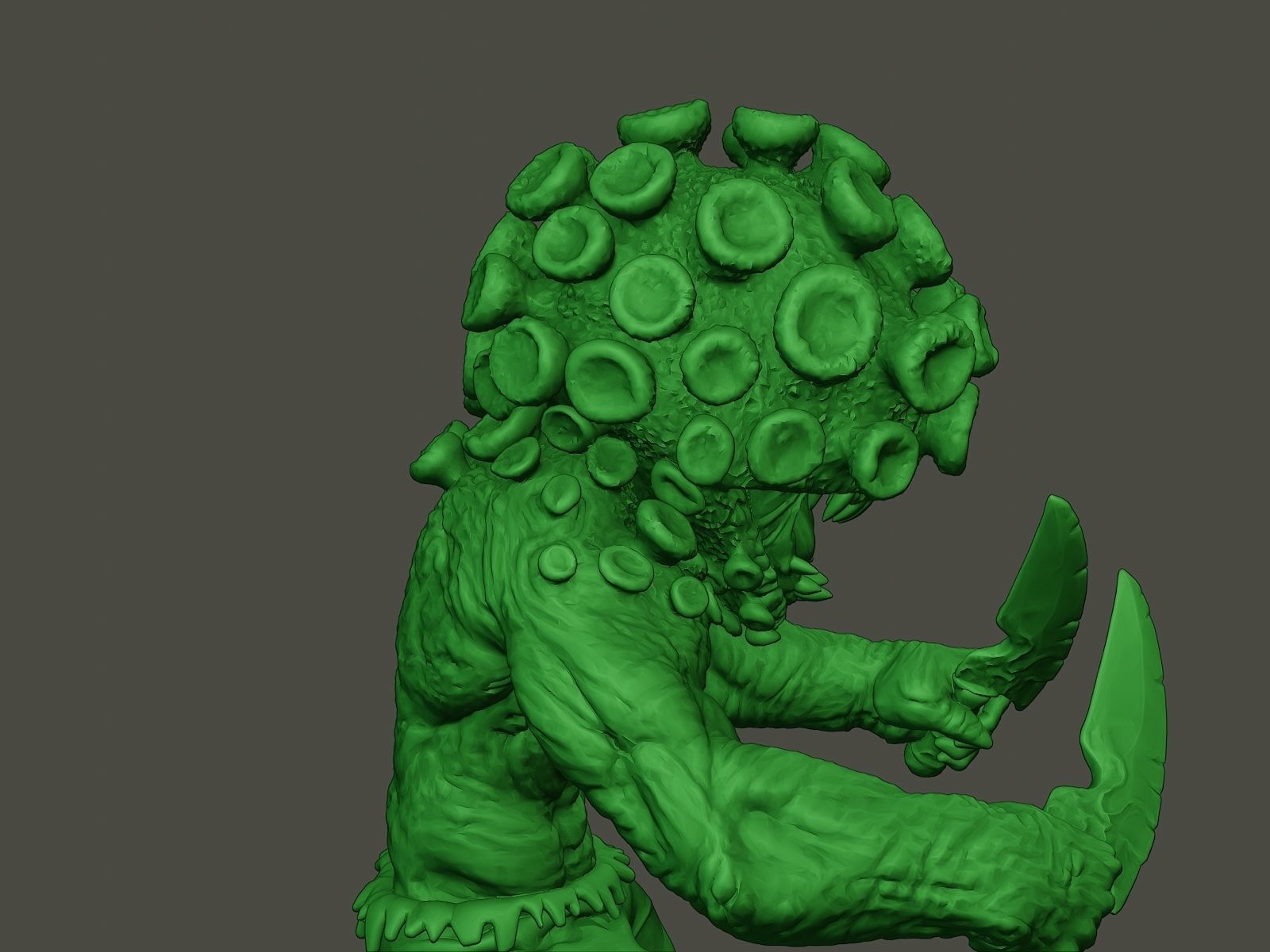 Humanoid virus 0003 3D print model_19