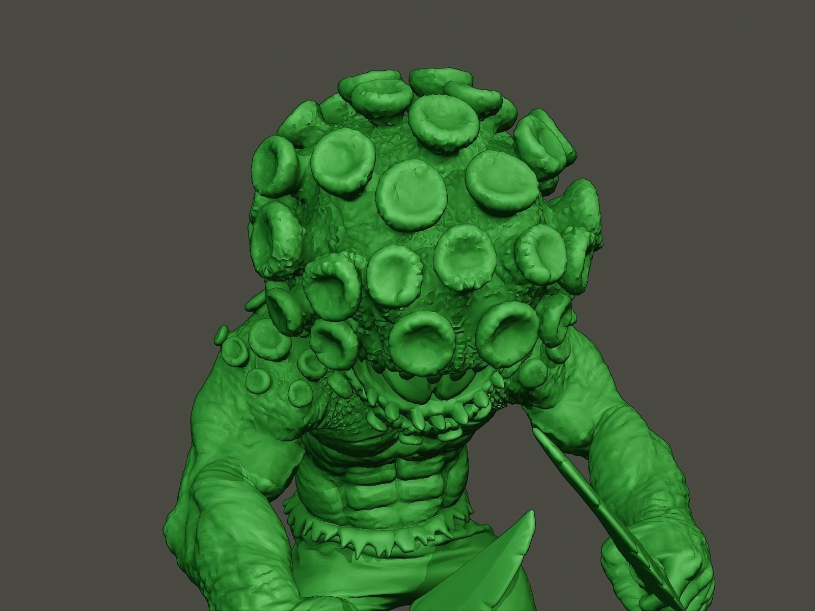 Humanoid virus 0003 3D print model_18
