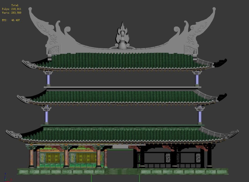 Cave - System Building 02 3D model_2