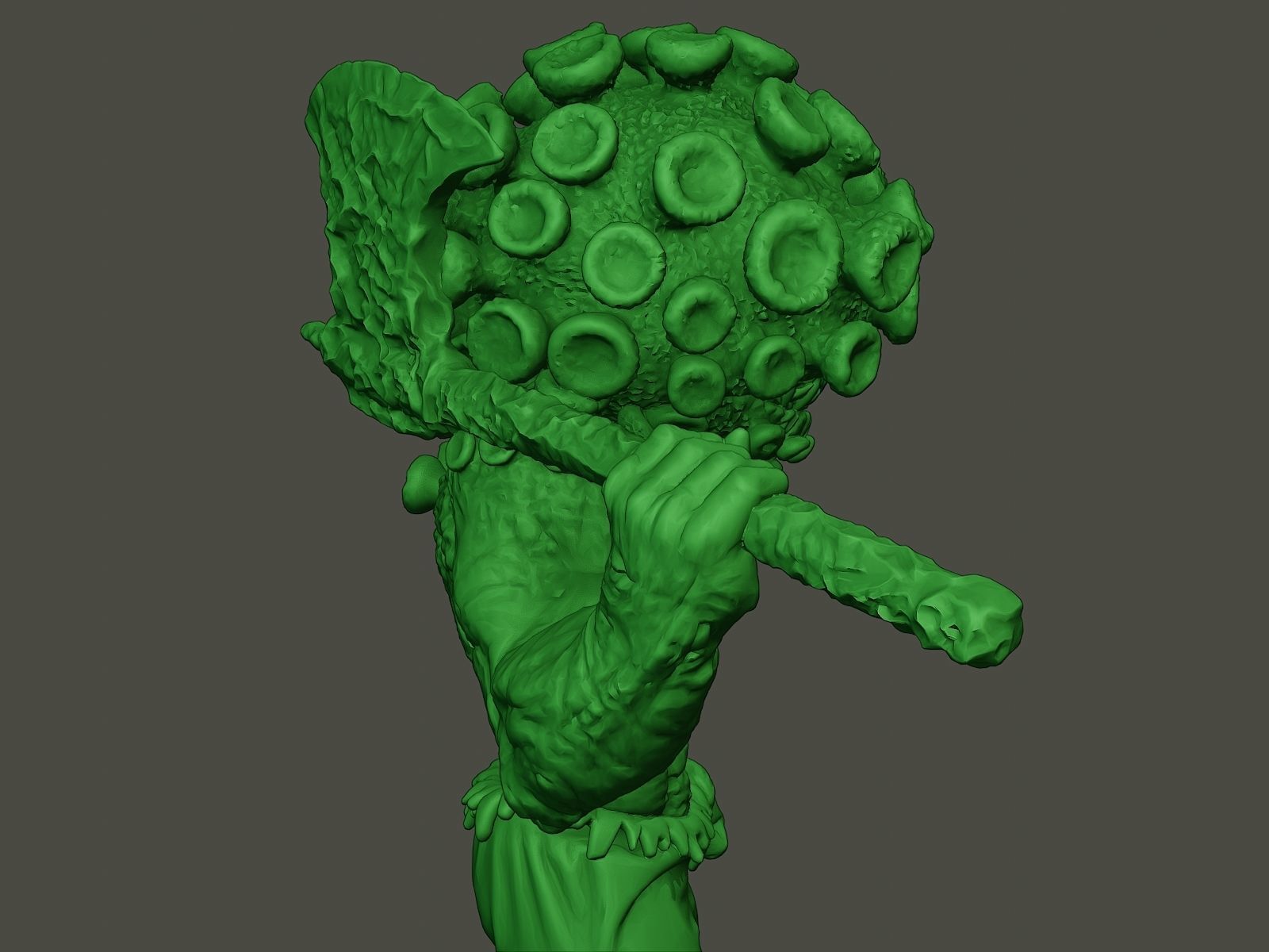Humanoid virus 0004 3D print model_19