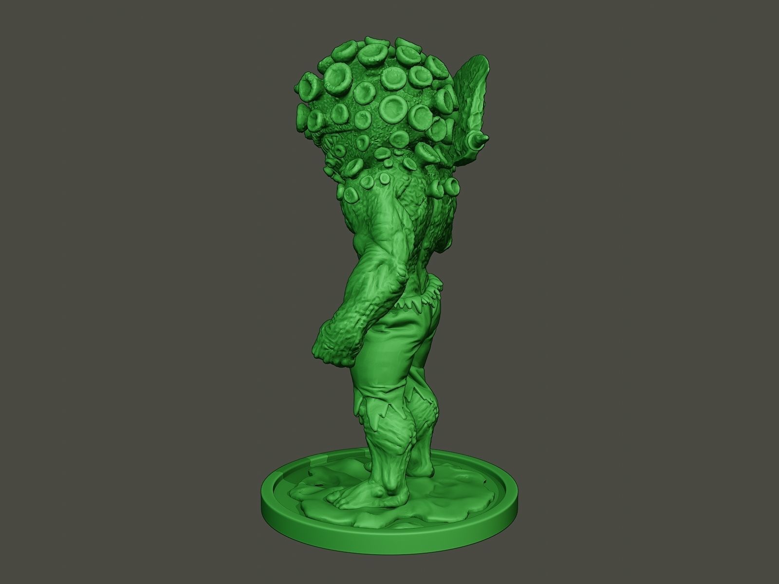 Humanoid virus 0004 3D print model_3