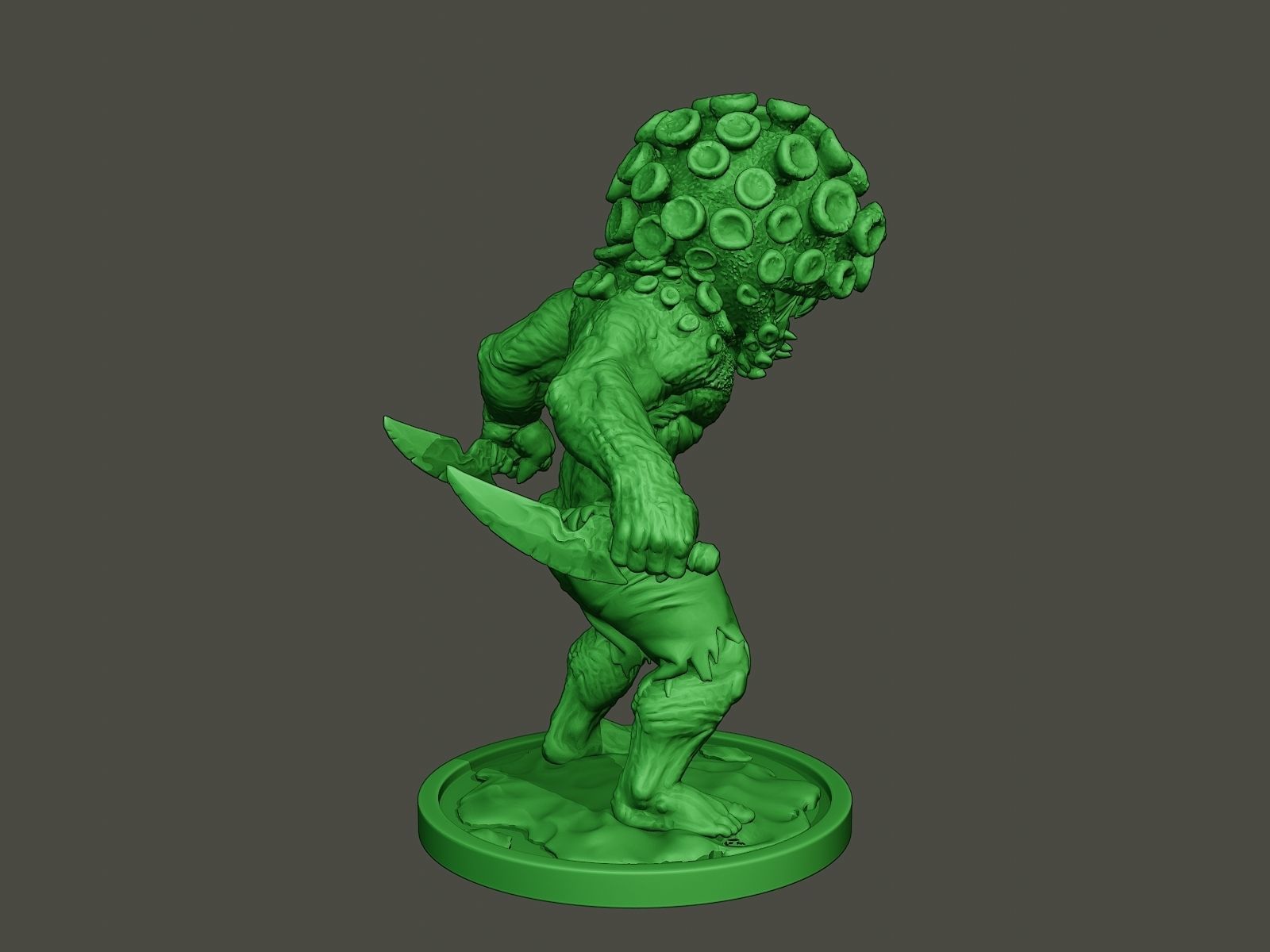 Humanoid virus 0005 3D print model_7