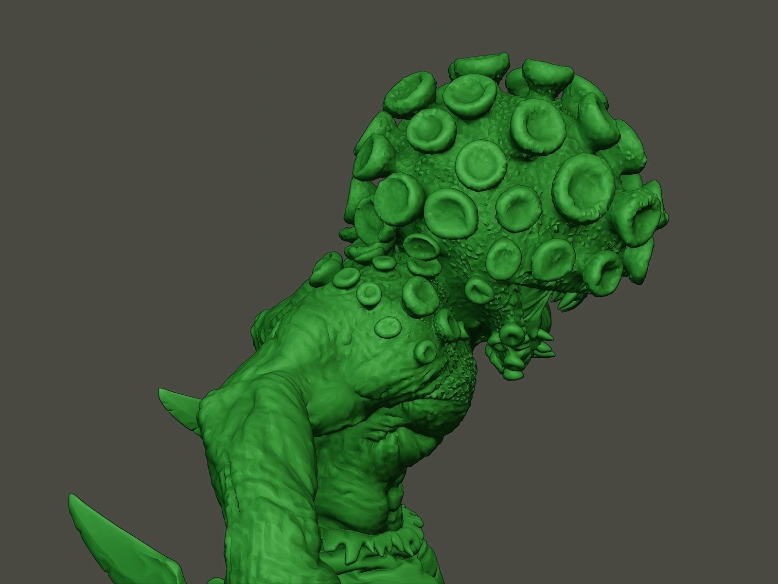 Humanoid virus 0005 3D print model_19