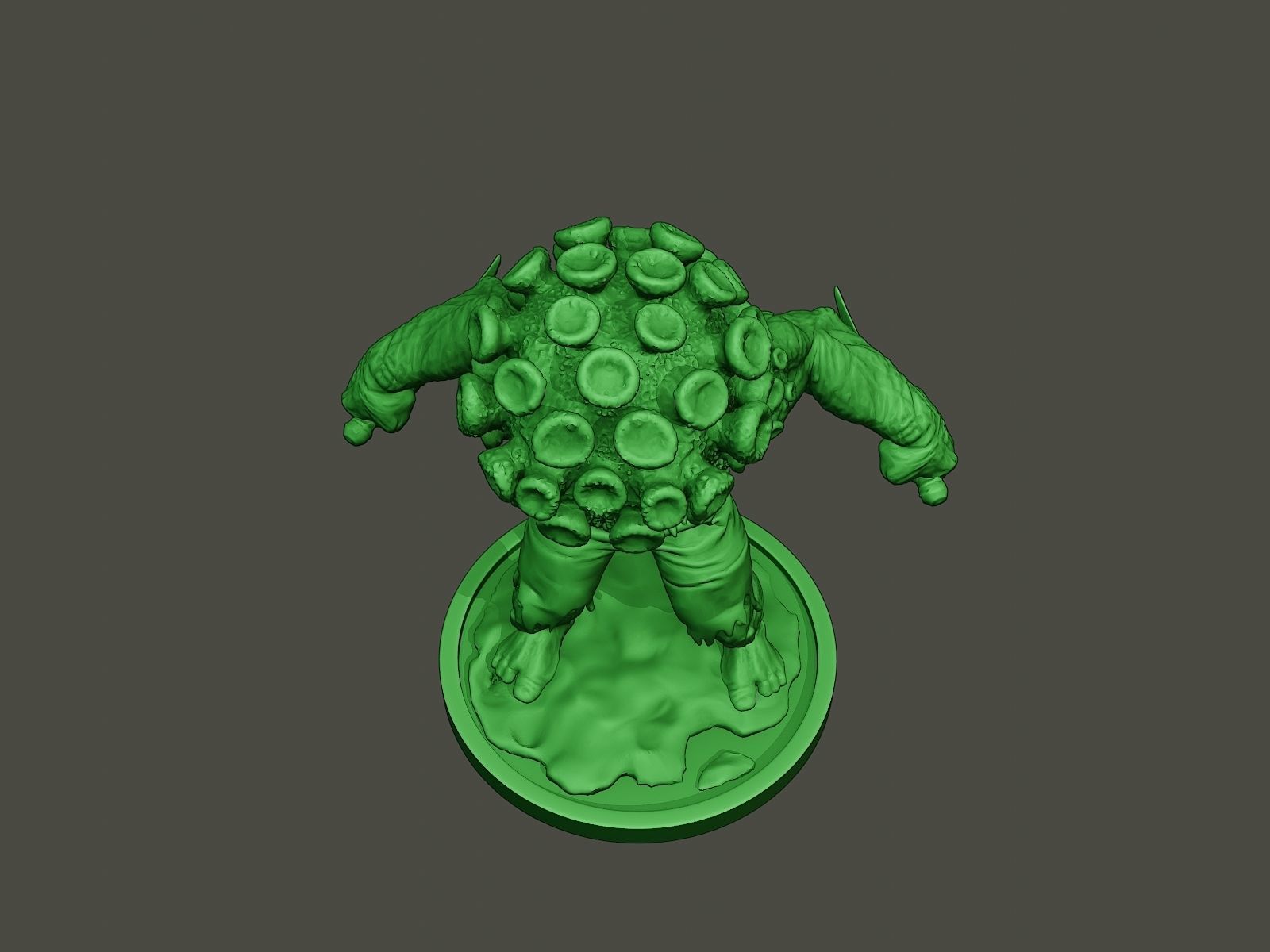 Humanoid virus 0005 3D print model_13
