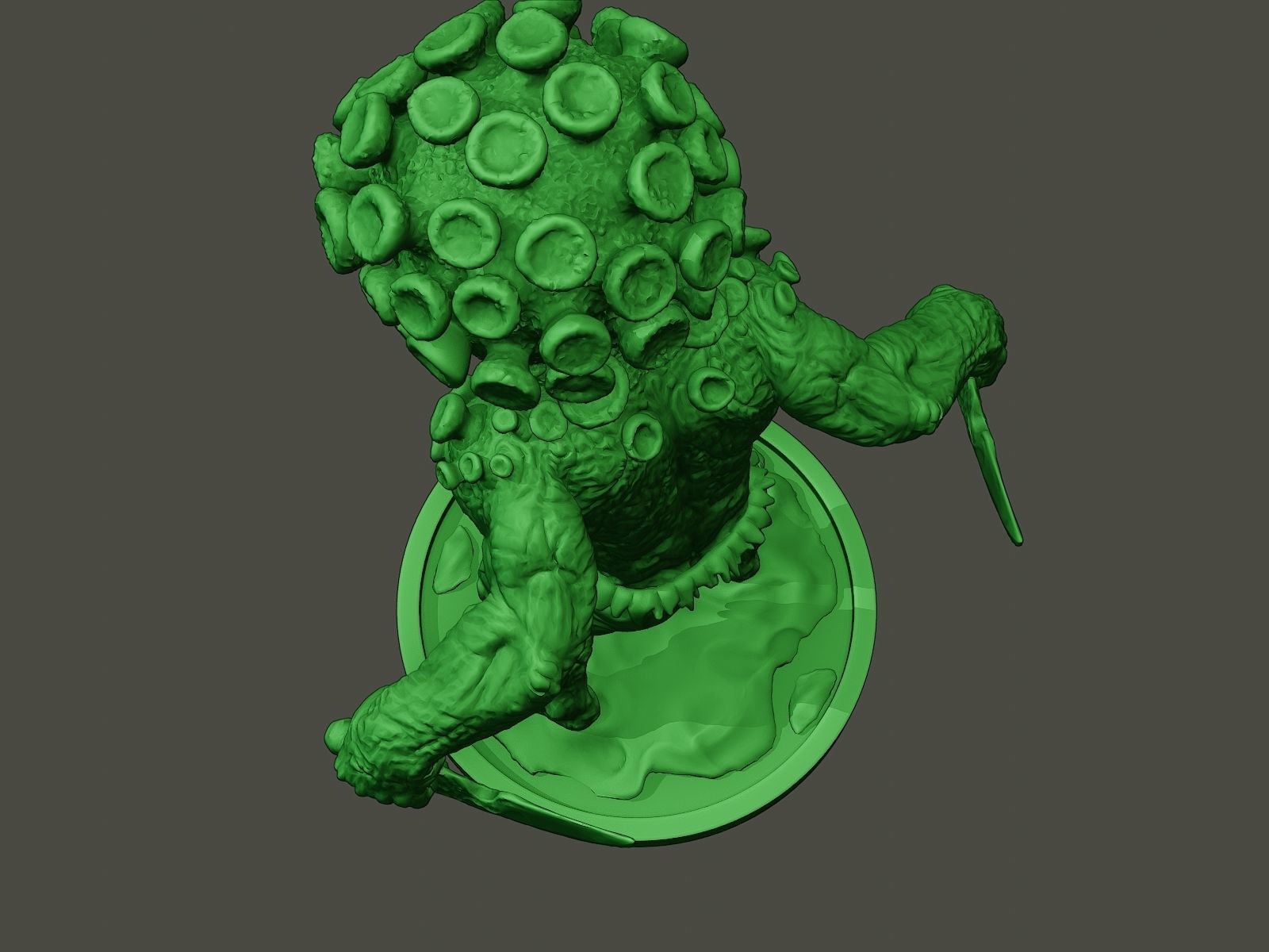Humanoid virus 0005 3D print model_15