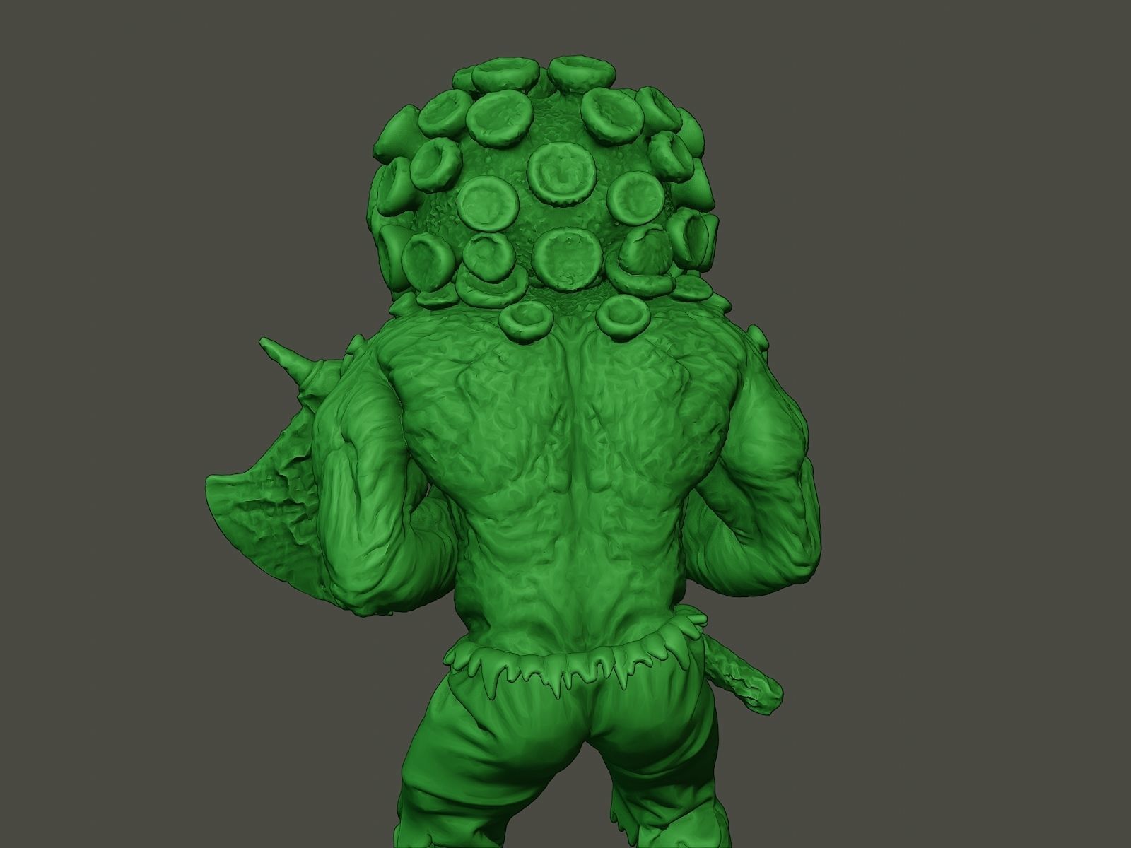 Humanoid virus 0006 3D print model_20
