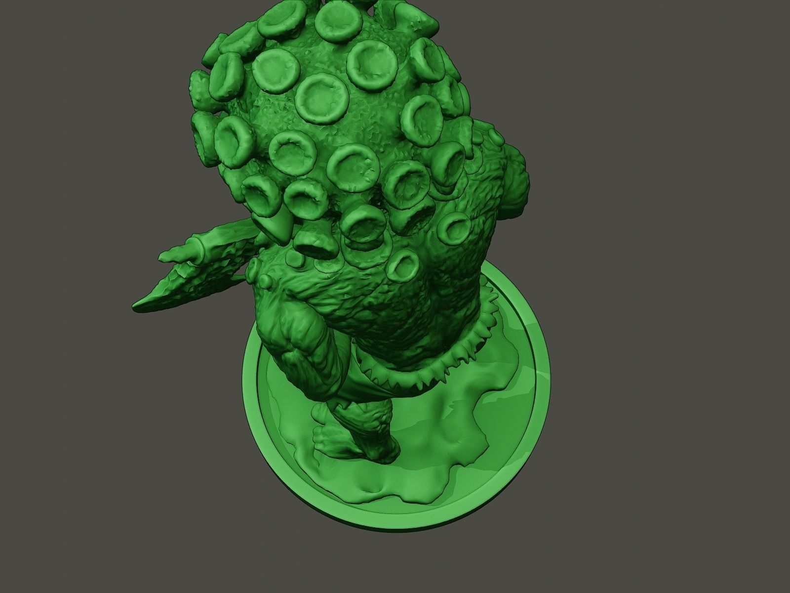 Humanoid virus 0006 3D print model_15
