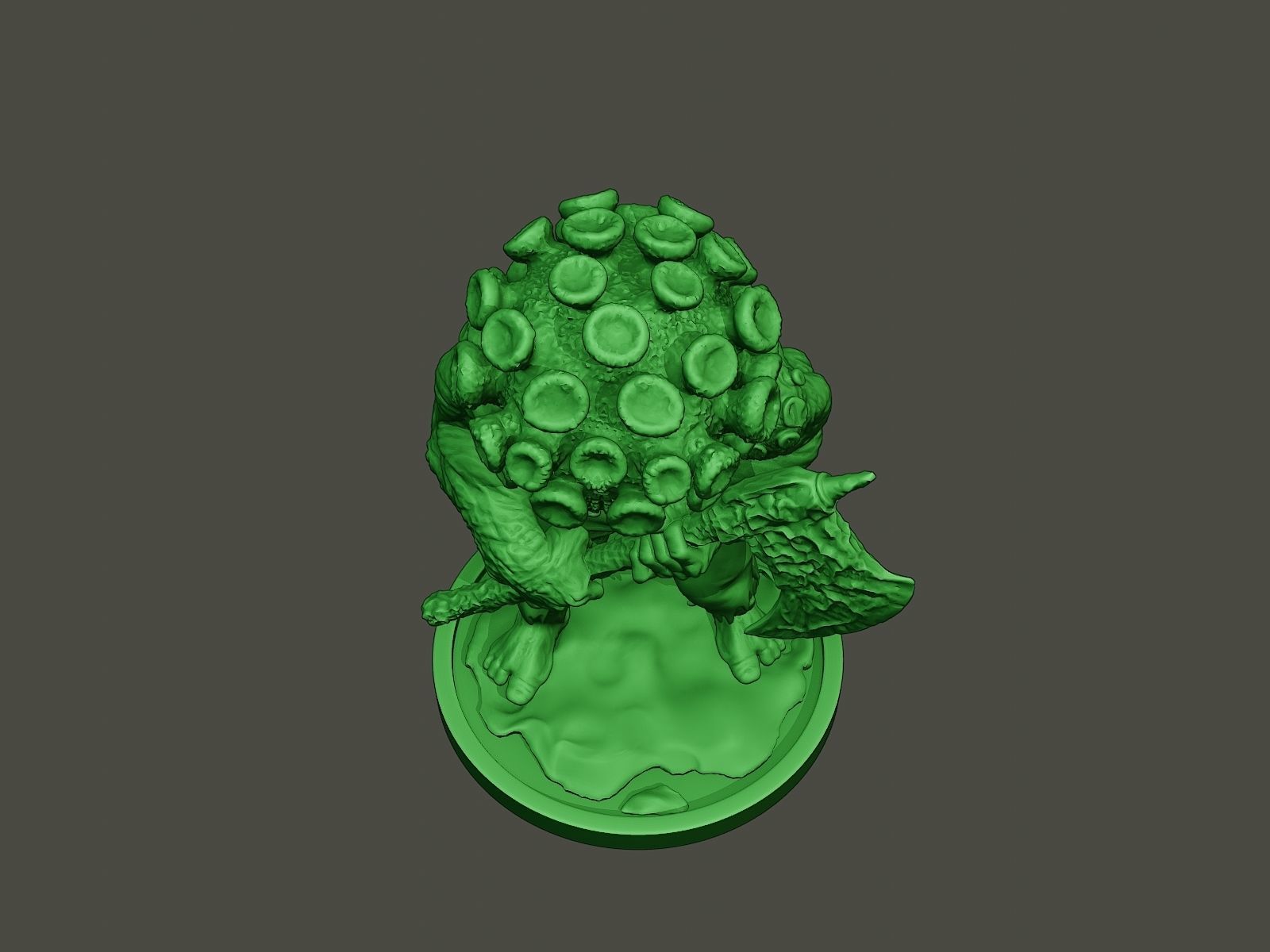 Humanoid virus 0006 3D print model_13