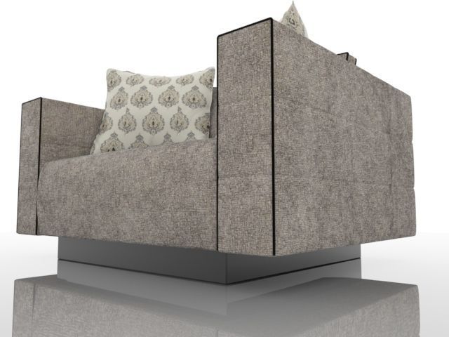 A Beautiful Armchair 3D model_6