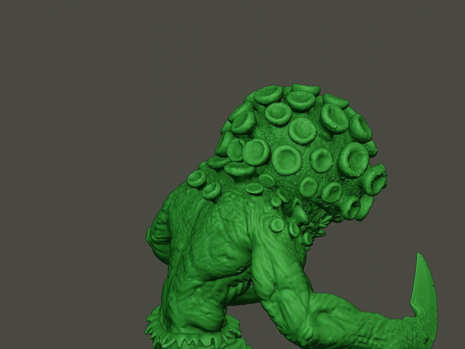 Humanoid virus 0009 3D print model_19