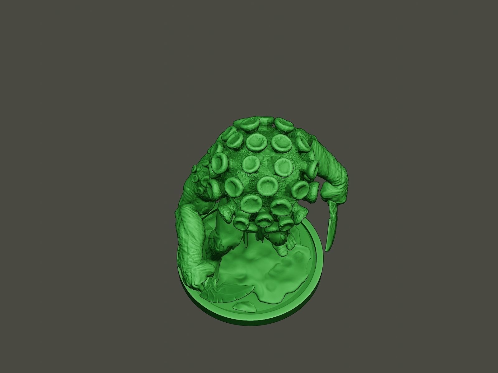 Humanoid virus 0009 3D print model_13
