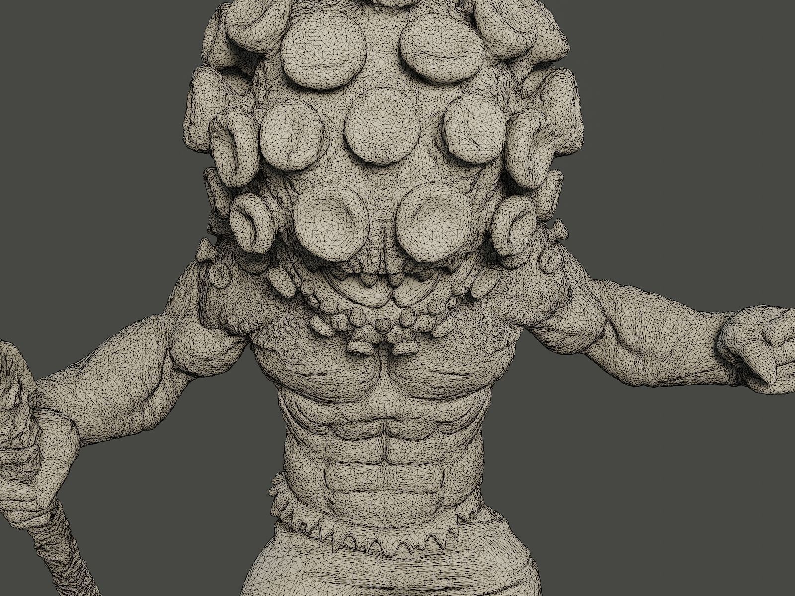 Humanoid virus Pack1 3D Model Collection_19