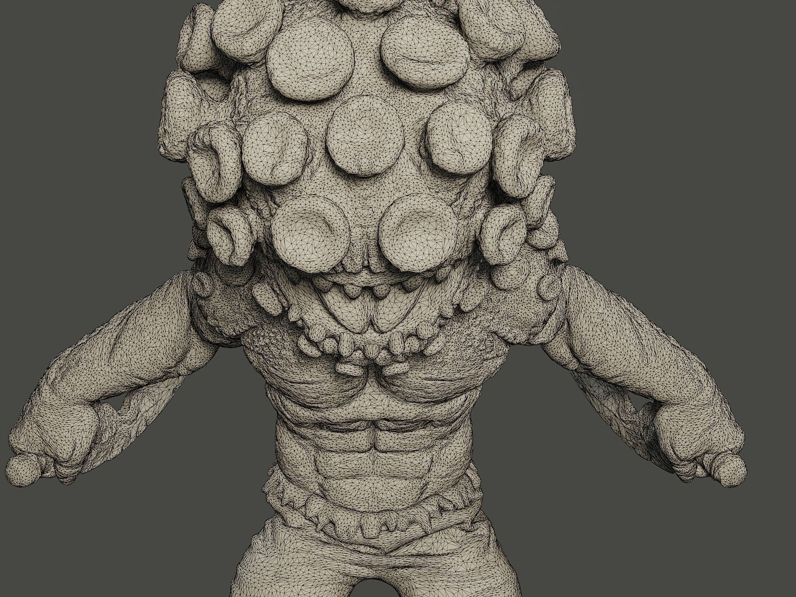 Humanoid virus Pack1 3D Model Collection_14