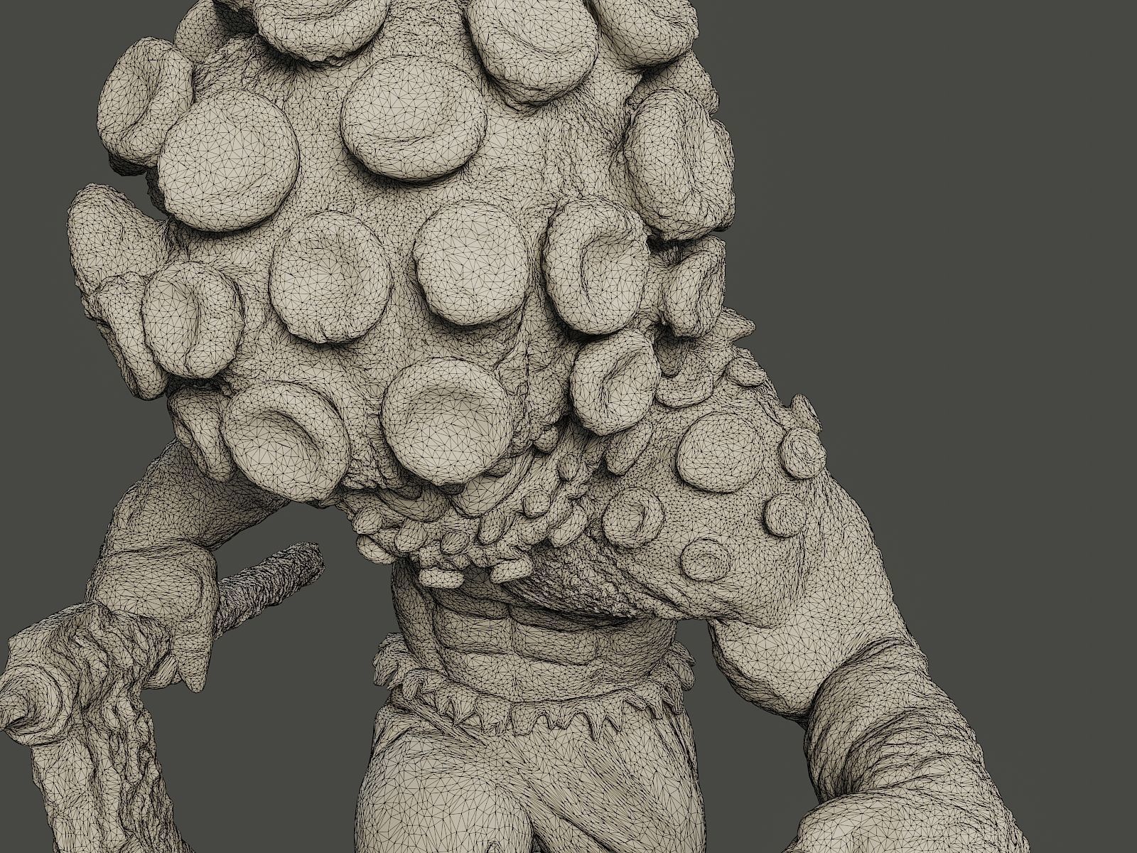 Humanoid virus Pack1 3D Model Collection_22