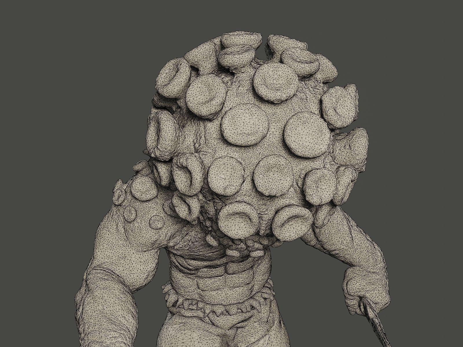Humanoid virus Pack1 3D Model Collection_21
