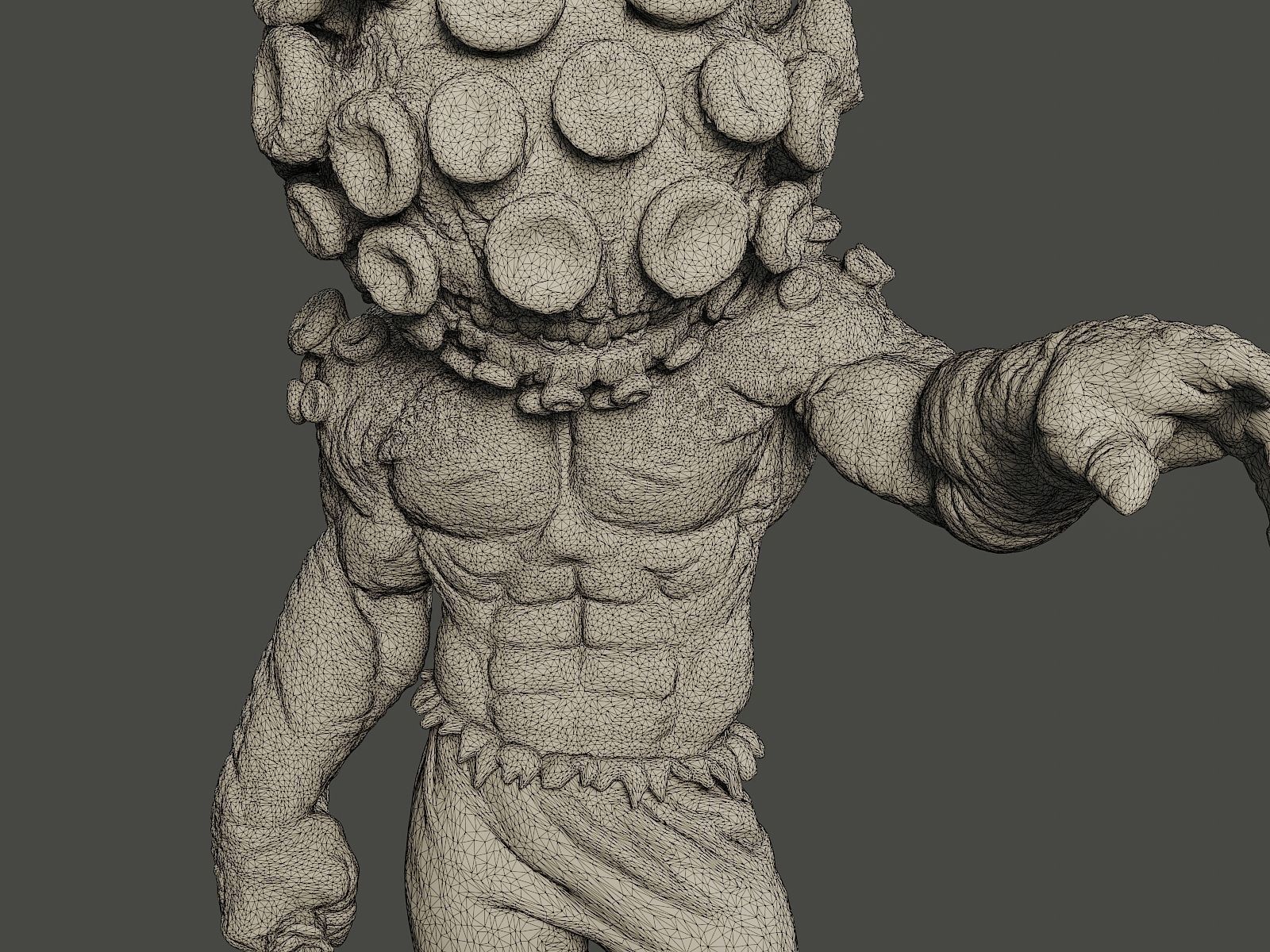Humanoid virus Pack1 3D Model Collection_20