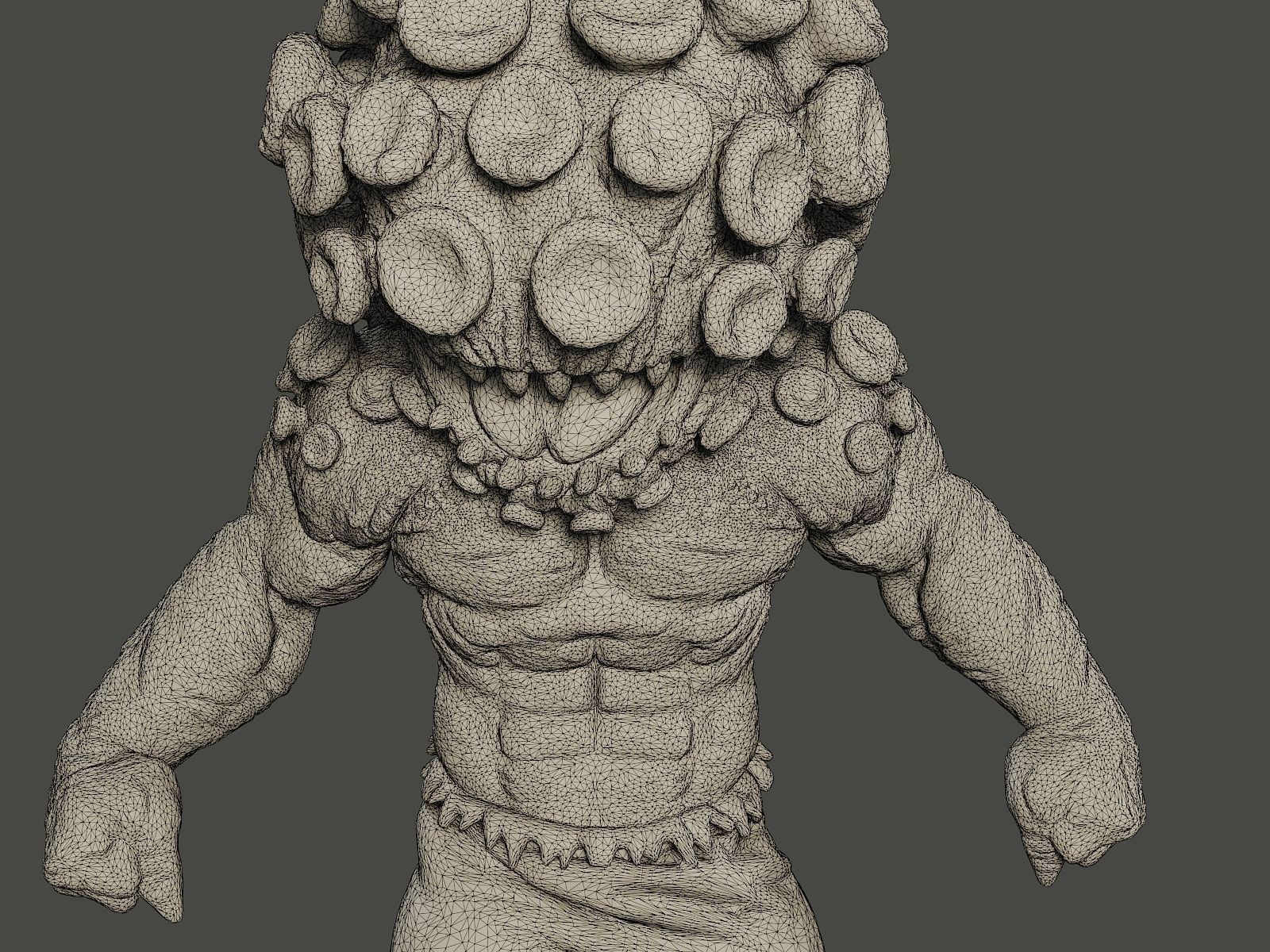 Humanoid virus Pack1 3D Model Collection_24