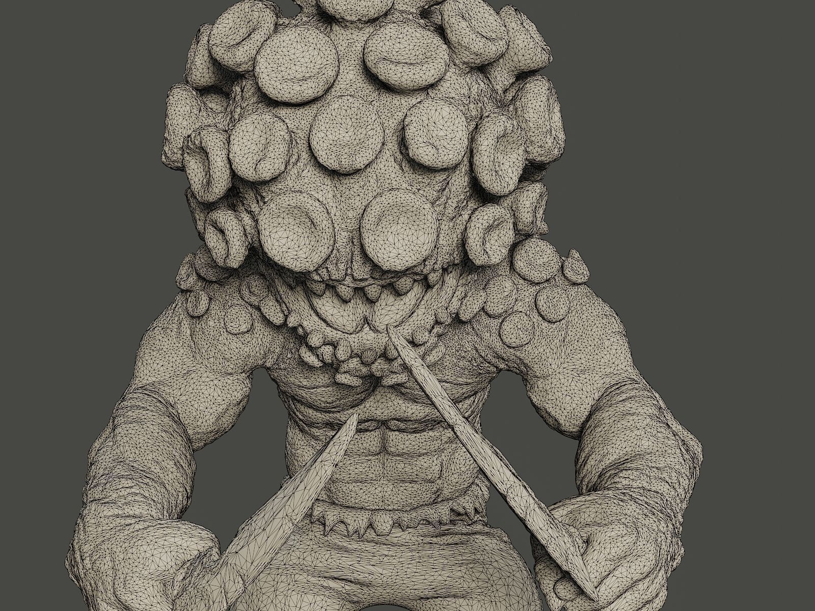 Humanoid virus Pack1 3D Model Collection_18