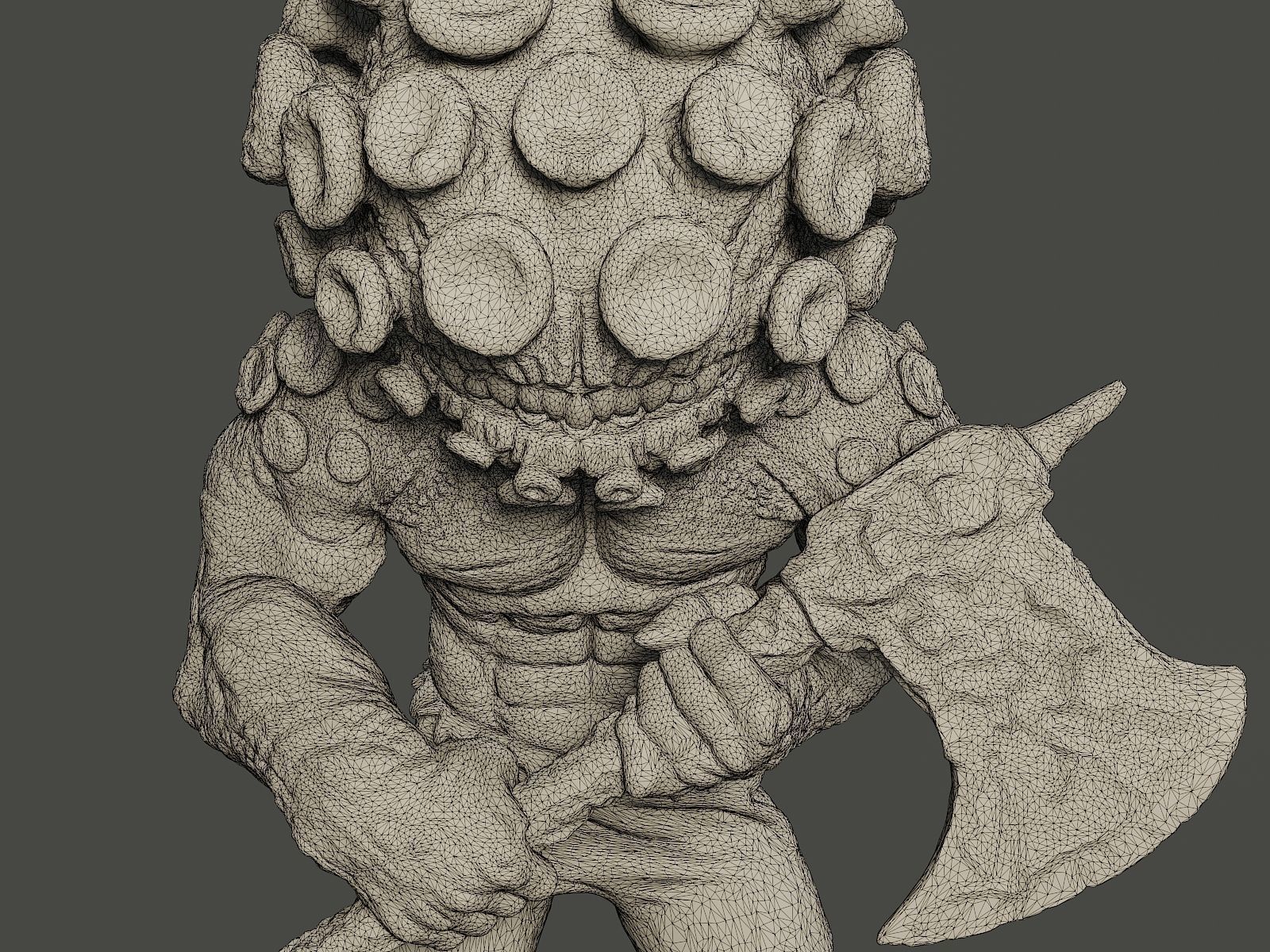 Humanoid virus Pack1 3D Model Collection_16