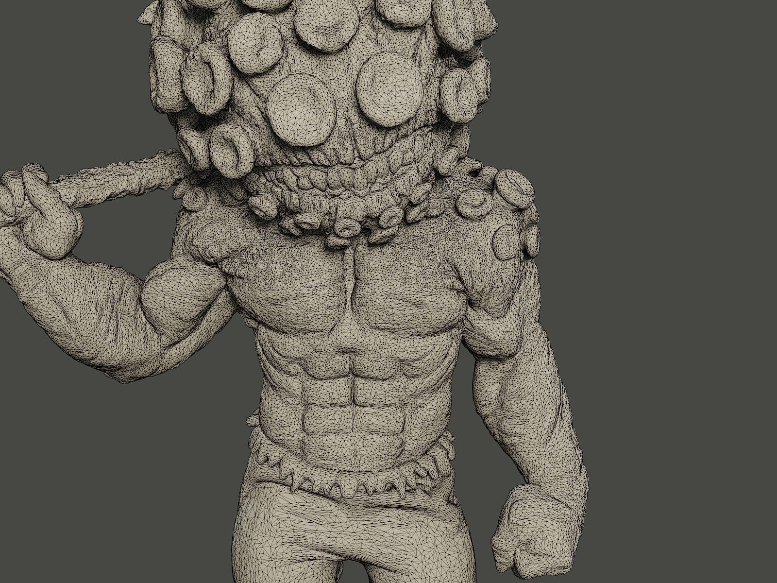 Humanoid virus Pack1 3D Model Collection_17