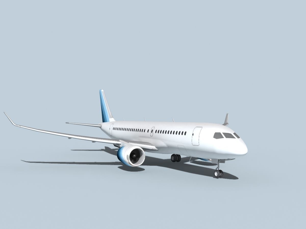 Bombardier CS100 Corporate 2 3D model_2