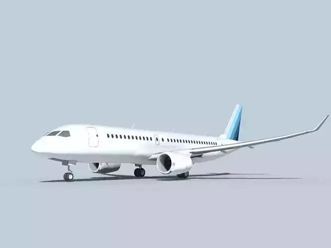 Bombardier CS100 Corporate 2 3D model Bombardier CS100 Corporate 2 3D model