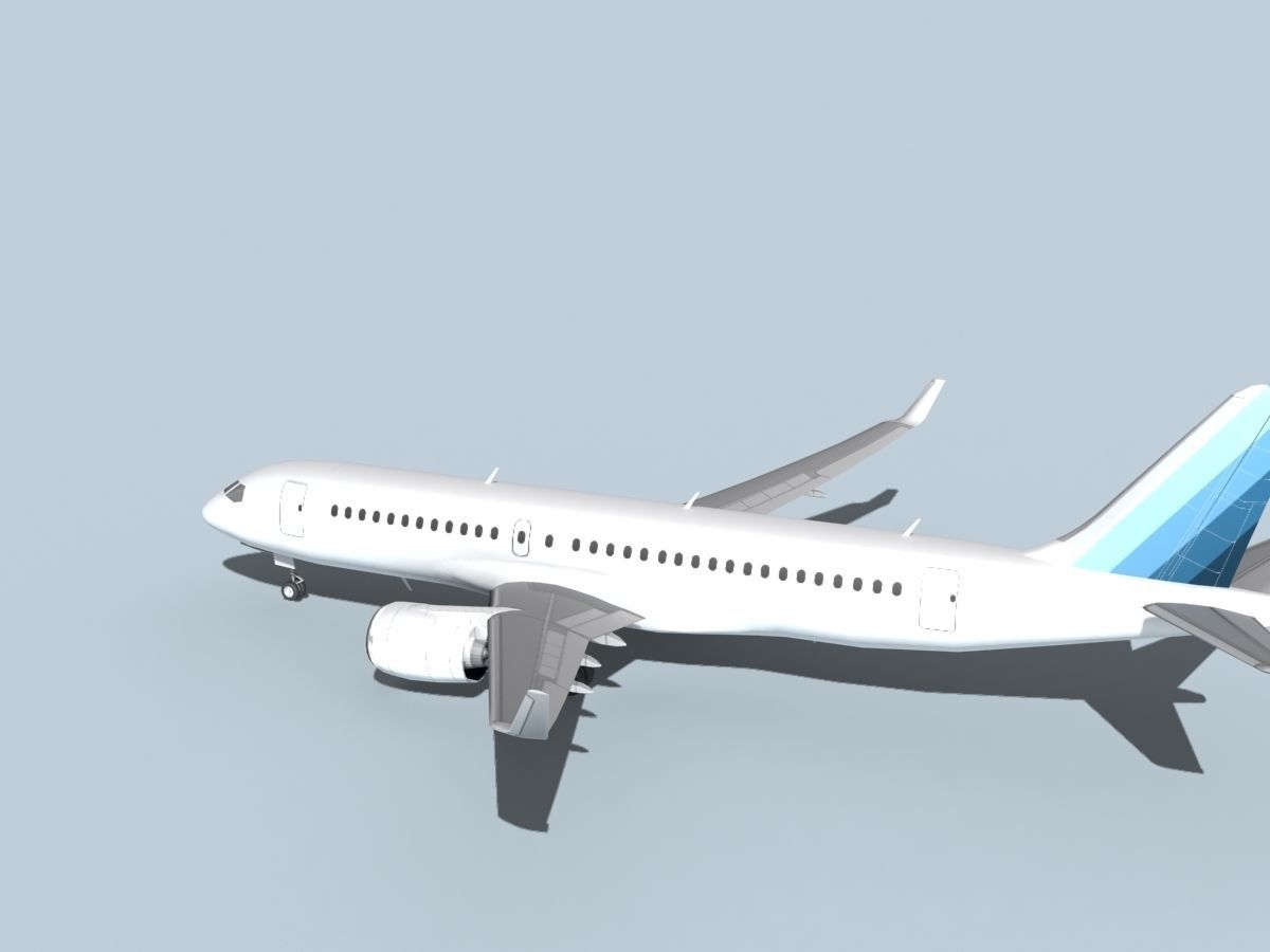 Bombardier CS100 Corporate 2 3D model_8