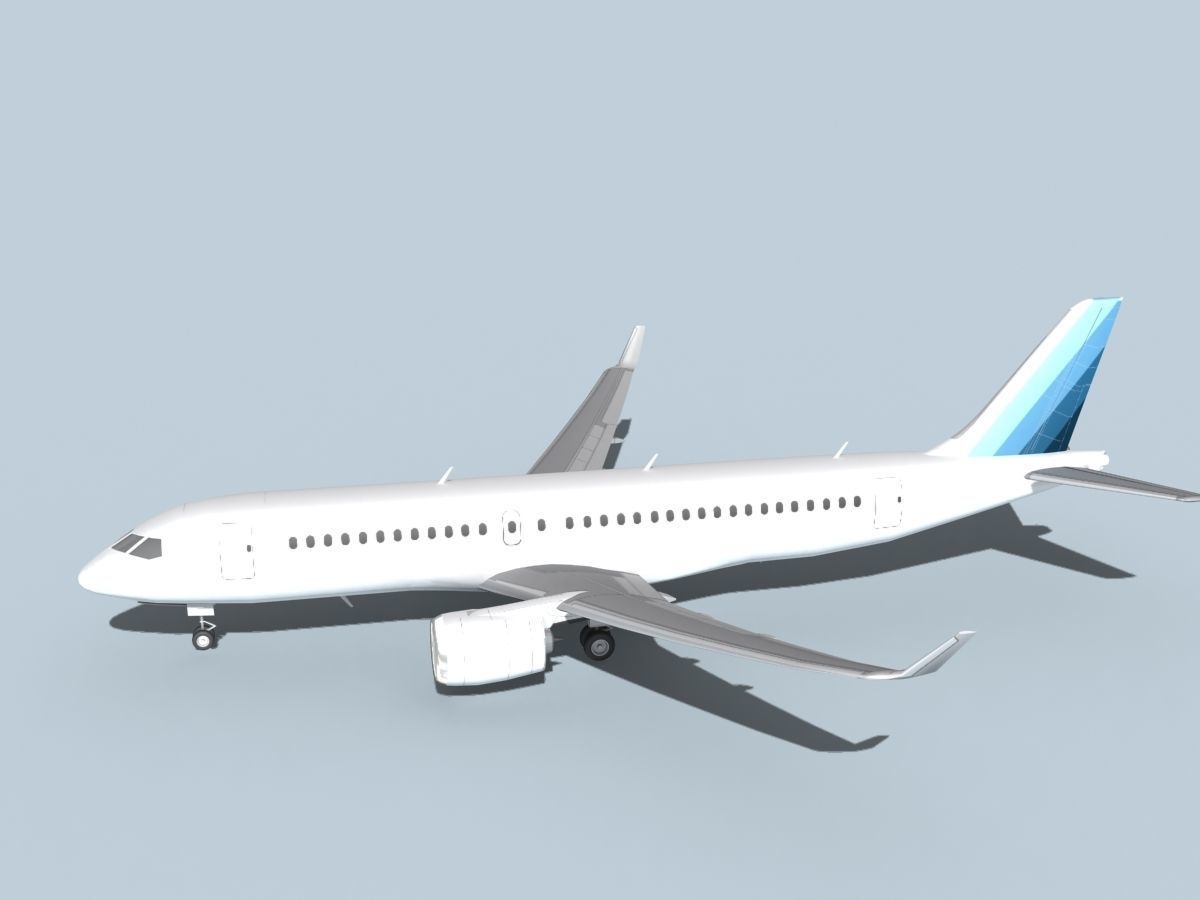 Bombardier CS100 Corporate 2 3D model_9