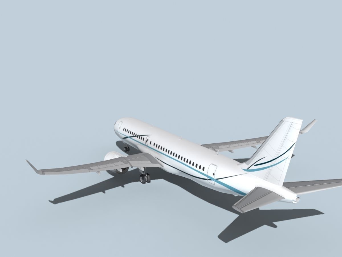 Bombardier CS100 Corporate 3 3D model_7