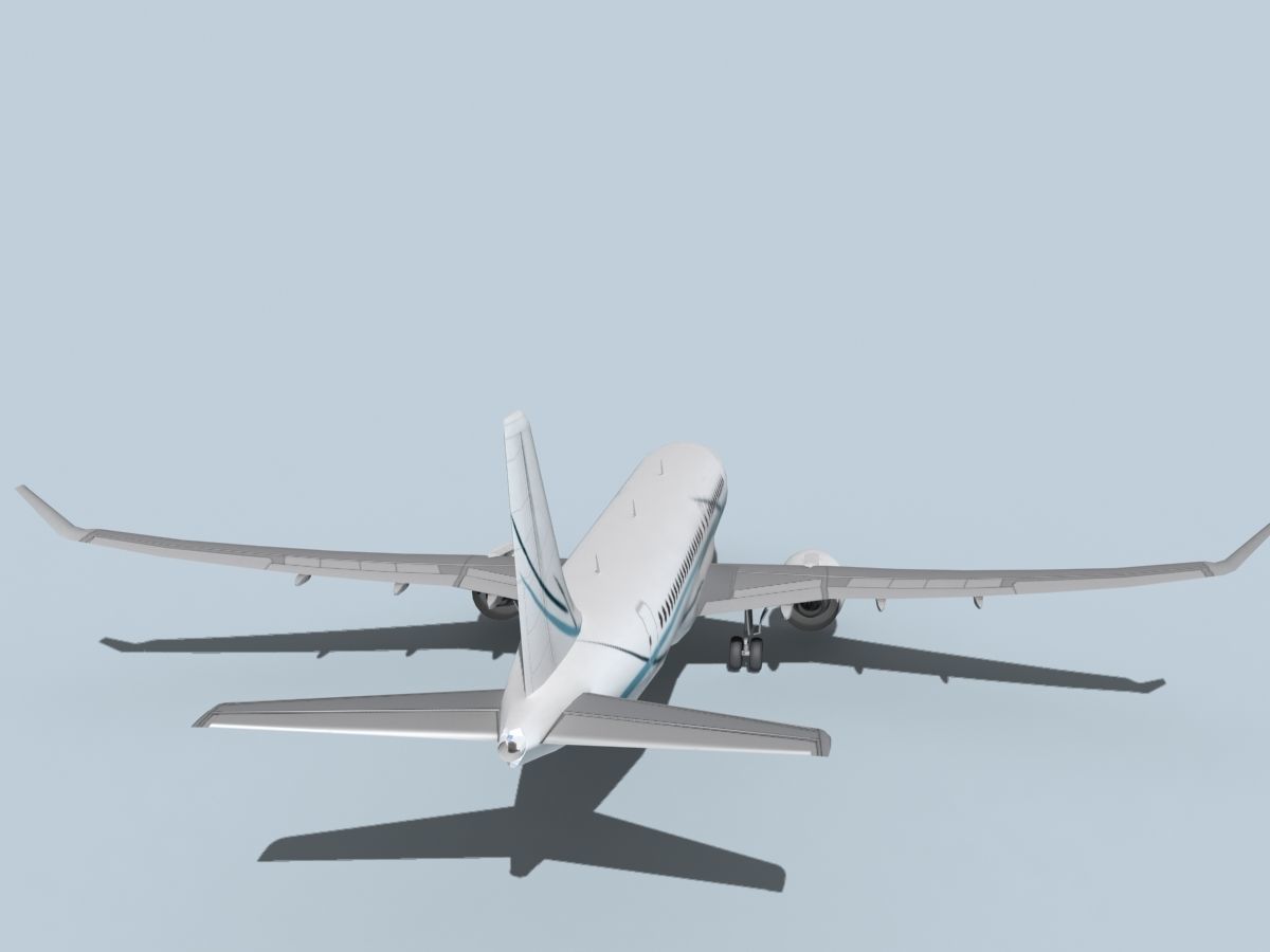 Bombardier CS100 Corporate 3 3D model_6