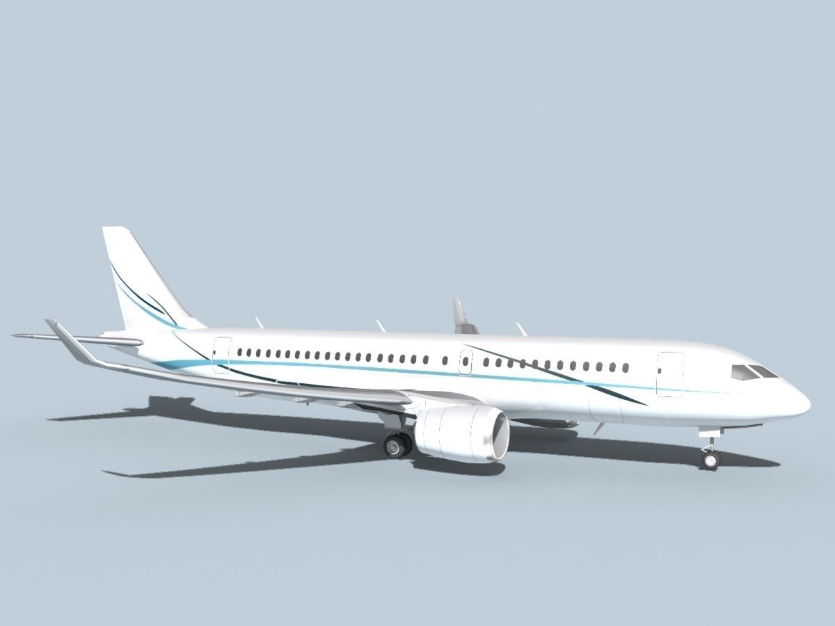 Bombardier CS100 Corporate 3 3D model_3