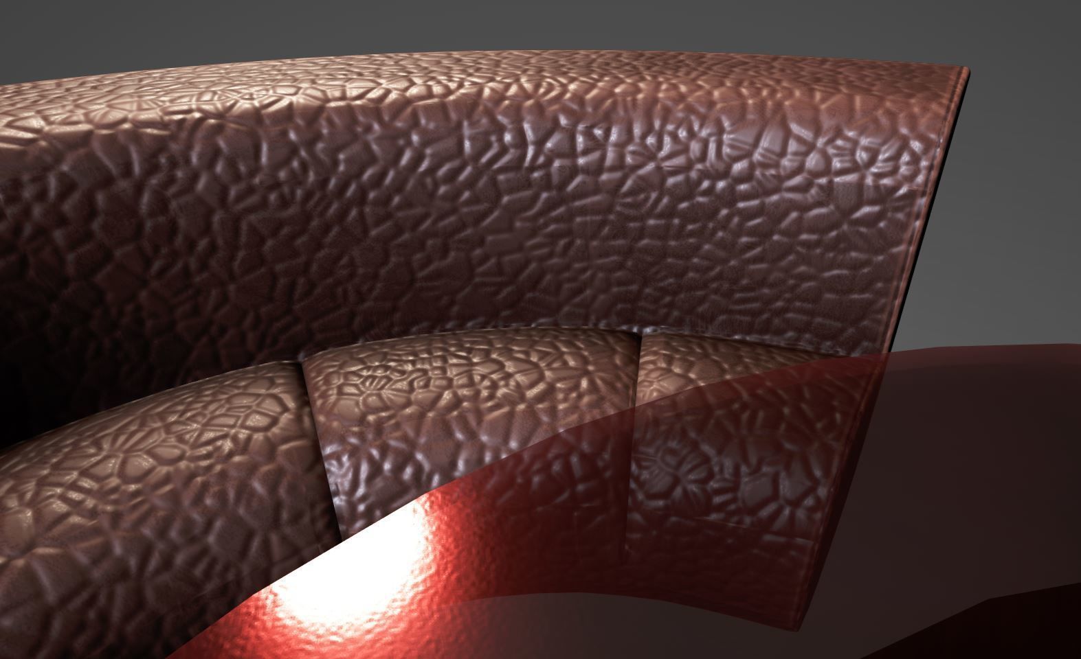 Modern Luxurious Sofa set Low-poly 3D model_5