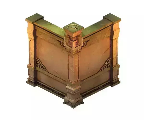 Game model - the tomb wall 03