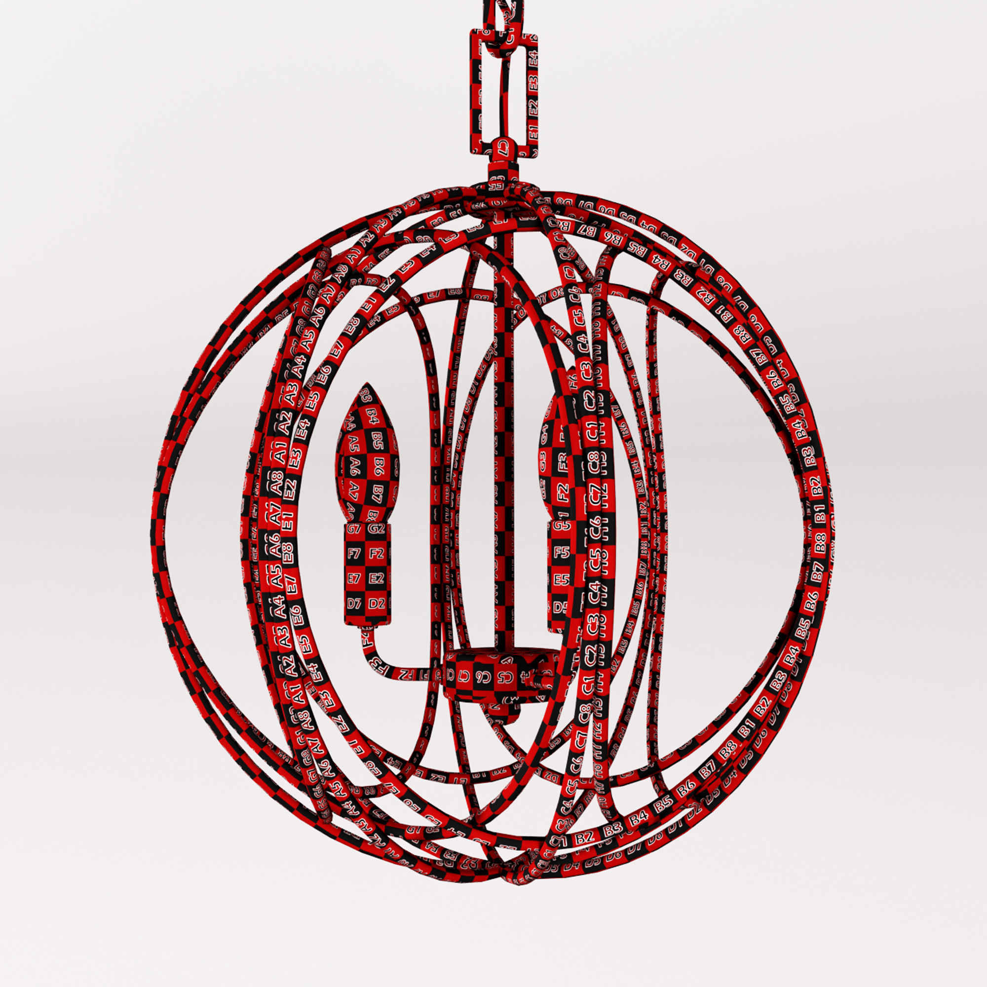 Arbor Lamp Cage 2 3D model_16