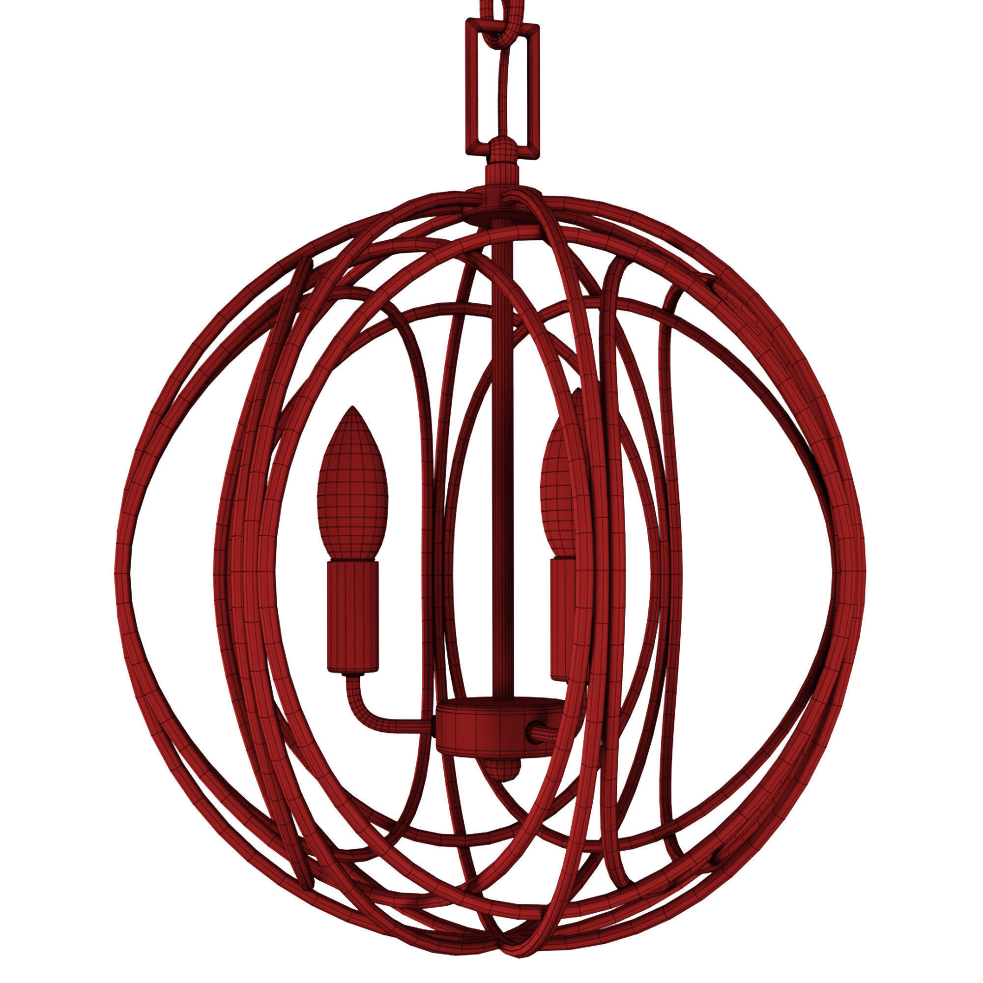 Arbor Lamp Cage 2 3D model_10