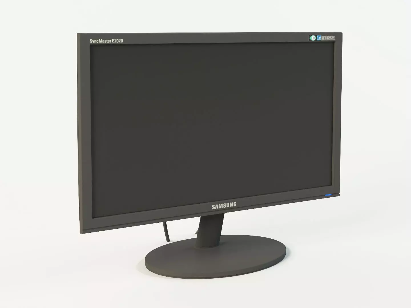 Monitor LCD Samsung SyncMaster E2020 3D model