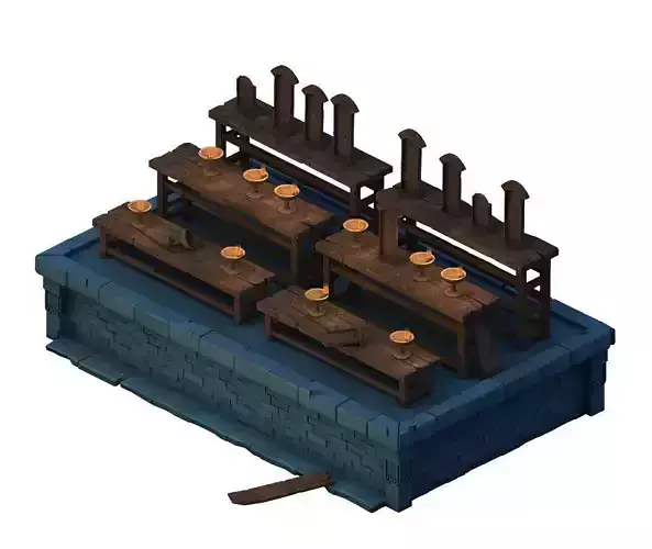 Ghost Furniture - Candlestick 02