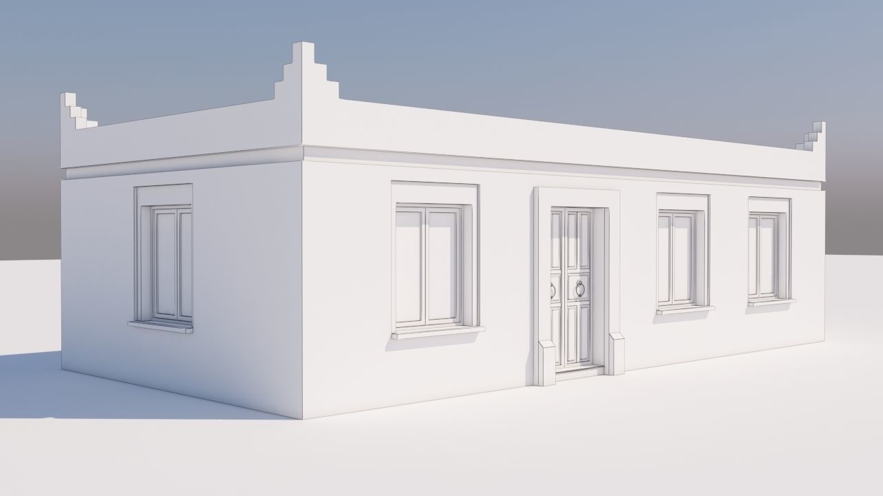 Moroccan House Marrakech 3D model_6