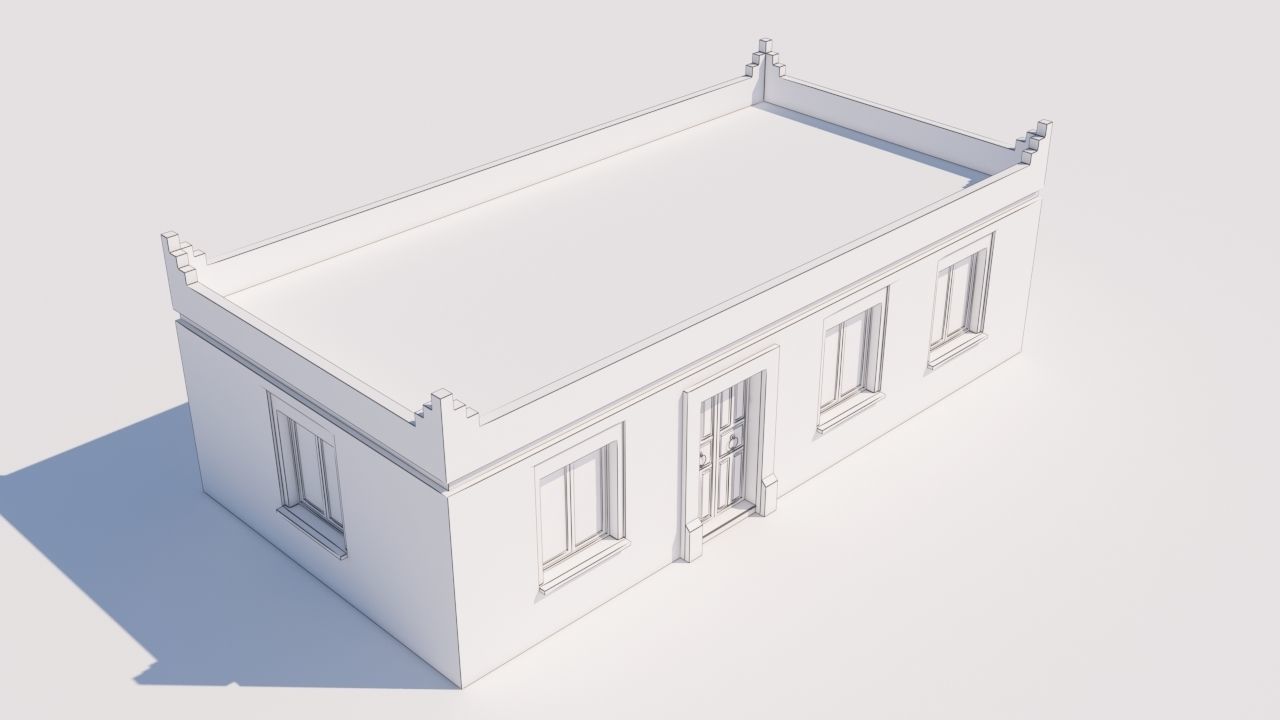 Moroccan House Marrakech 3D model_8