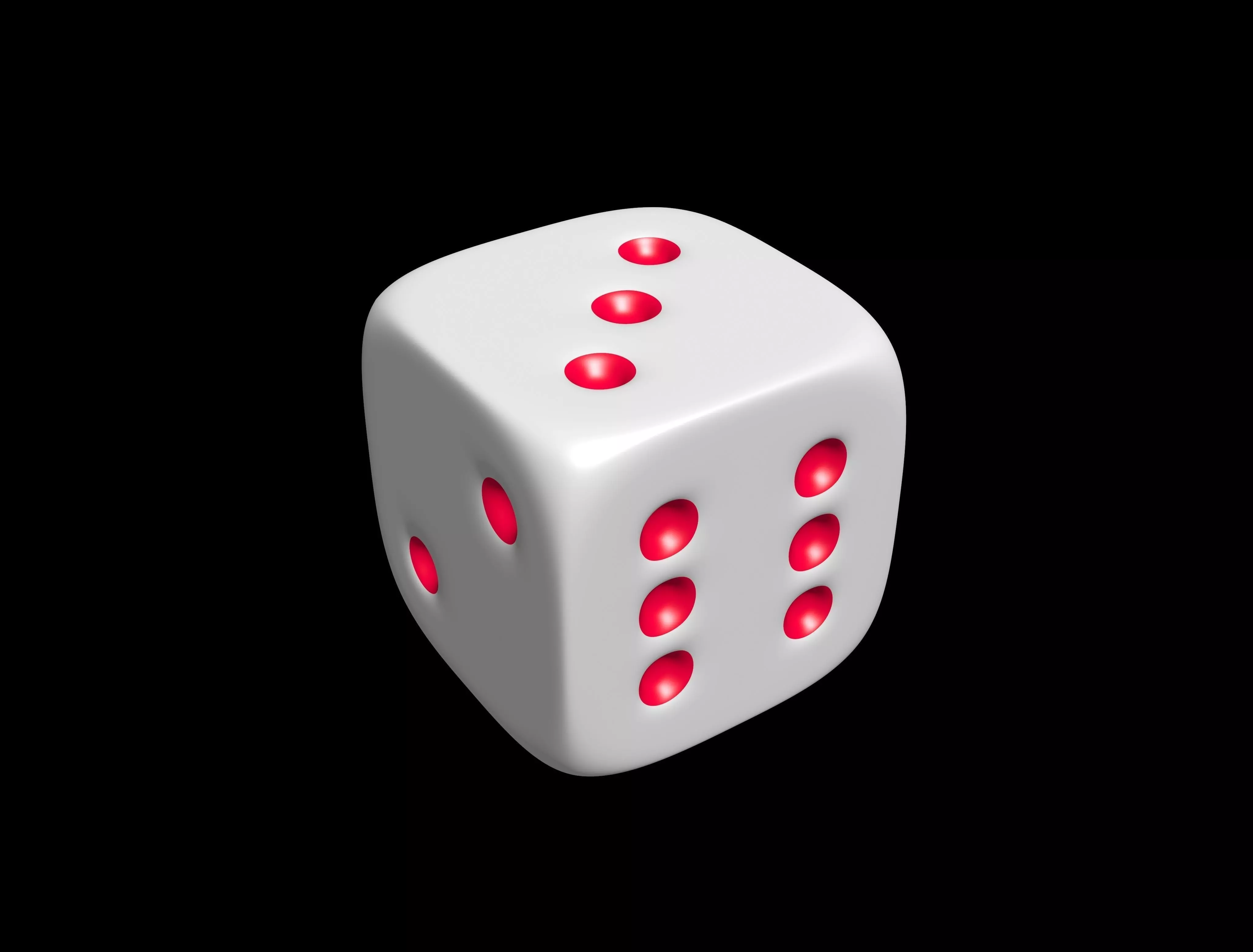 Dice 3ds max Free 3D model