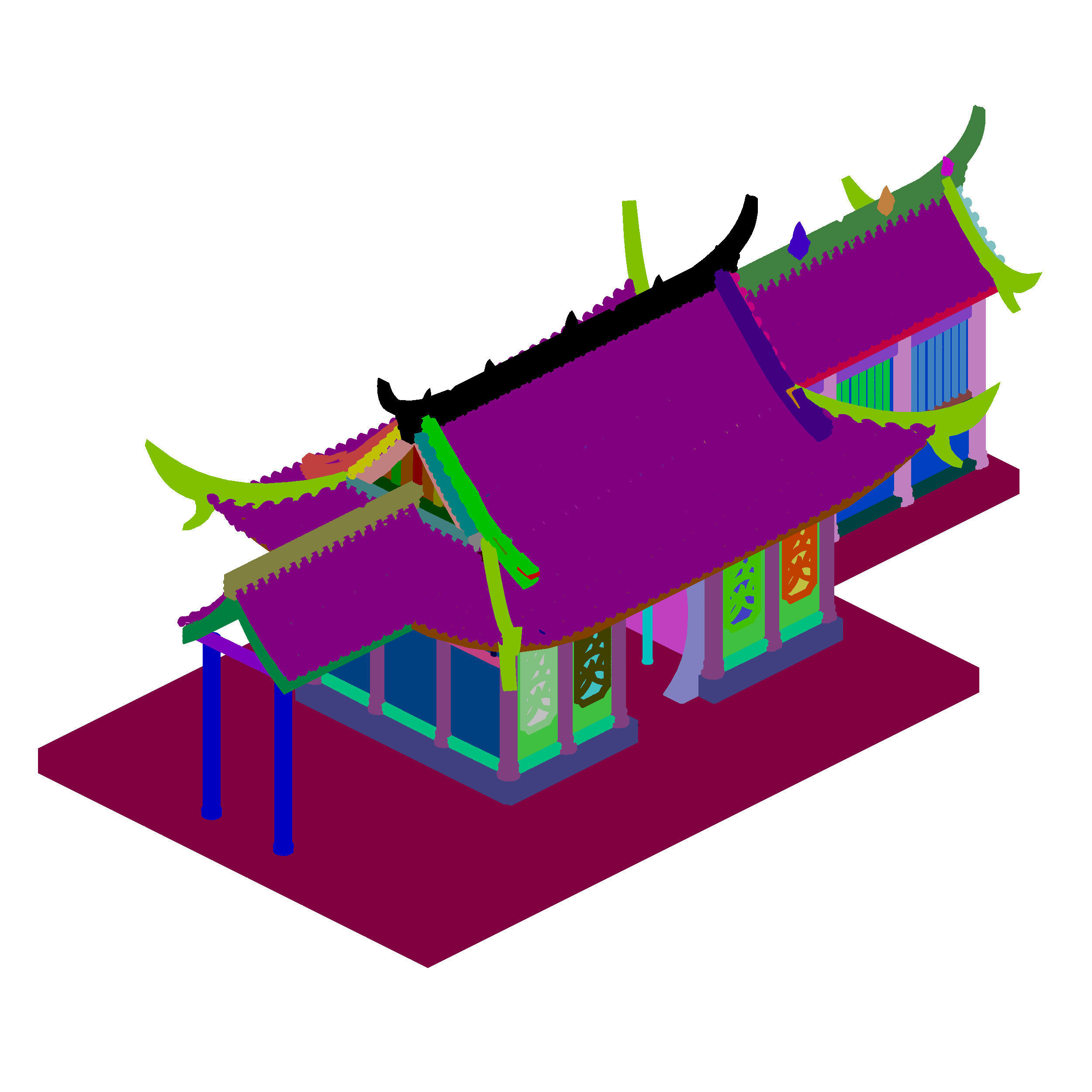 Ghost home - small room 3D model_8