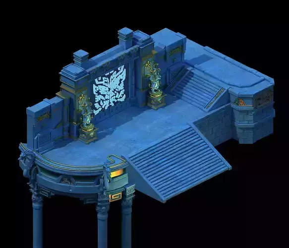 Ghost face peak - ghost mound door 01