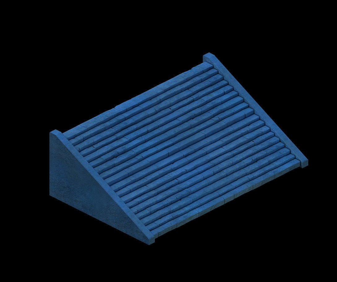 Ghost face peak - ghost mound door 01 3D model_1