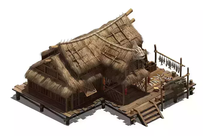 Seaside Village - Fisherman Cottage