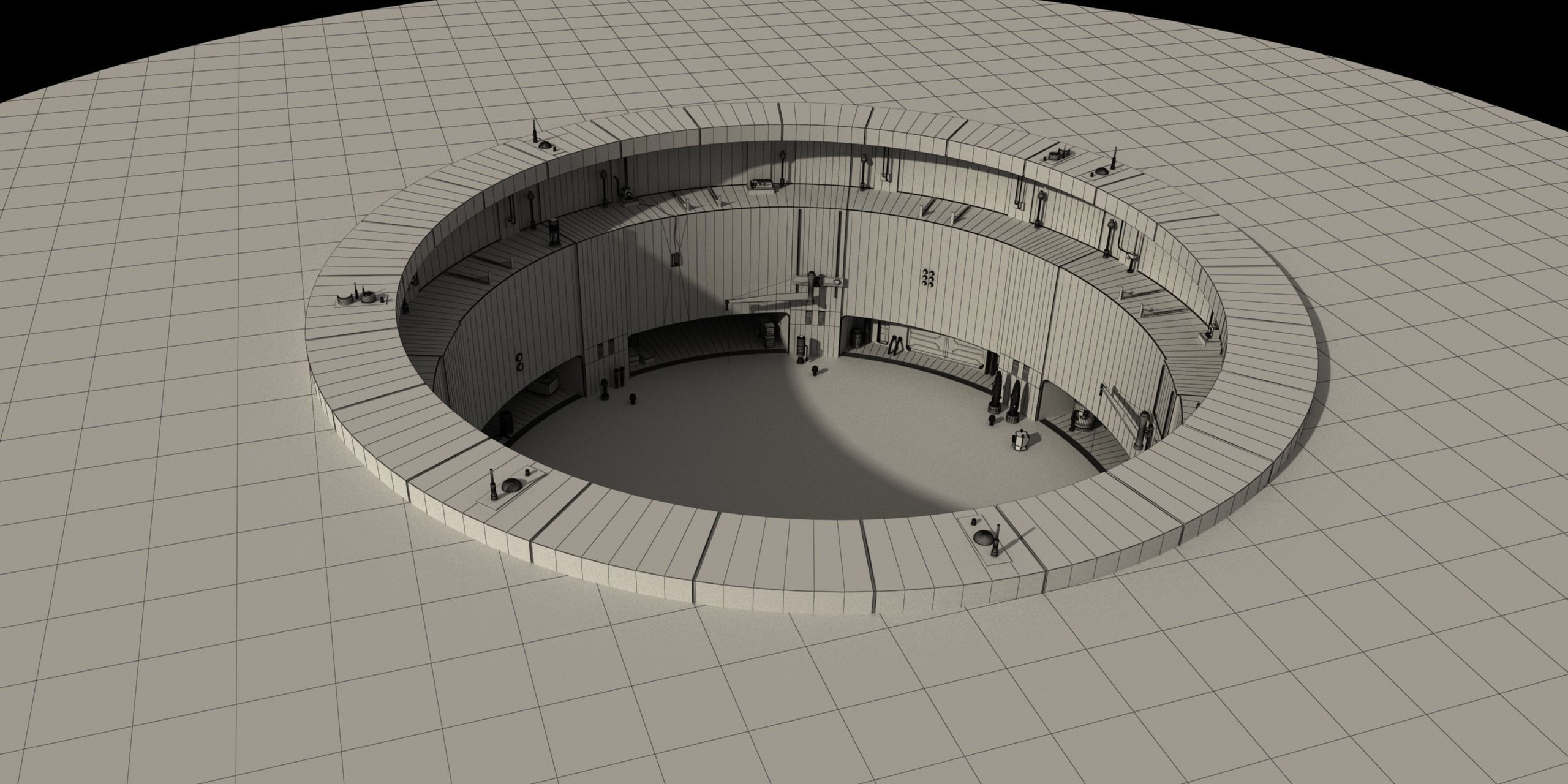 Mos Eisley Docking Bay 94 3D model_9